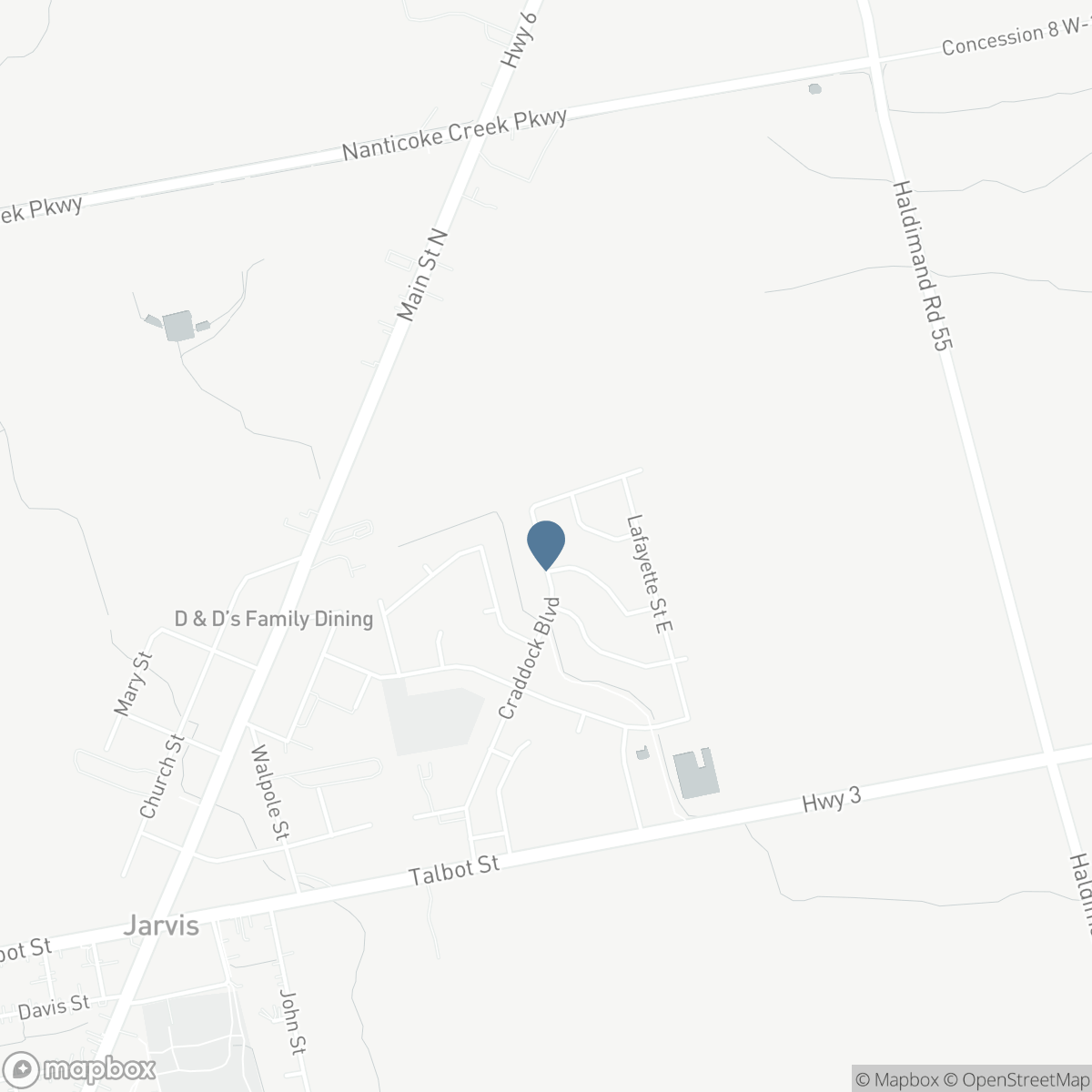 96 CRADDOCK BOULEVARD, Jarvis, Ontario N0A 1J0